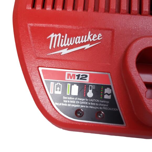 Milwaukee M12 Battery Charger Genuine 3-Pack Bundle Power Tools Contractors - Picture 3 of 13